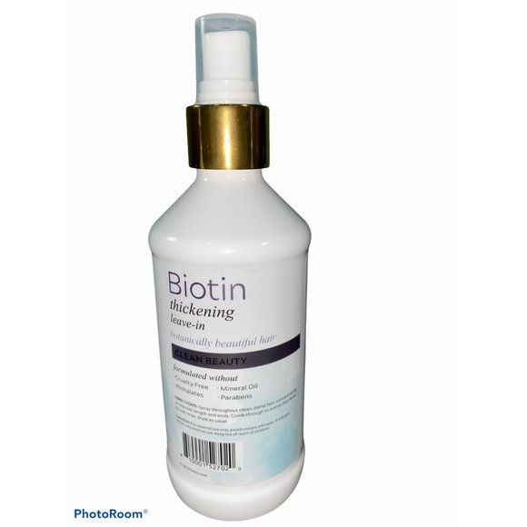BIOTIN Thickening Leave In W/ Castor Oil - Picture 3 of 4